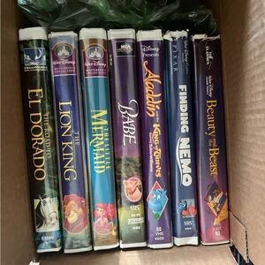 Disney and Animated VHS Collection